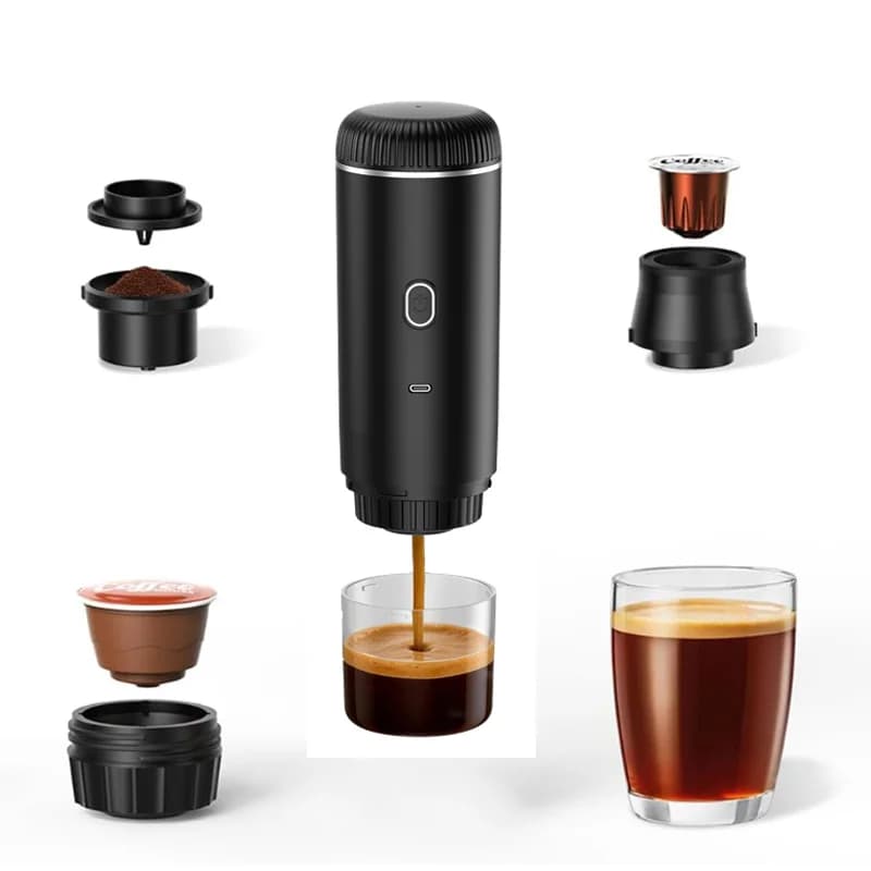 Pārnēsājama espresso mašīna 20 bāri