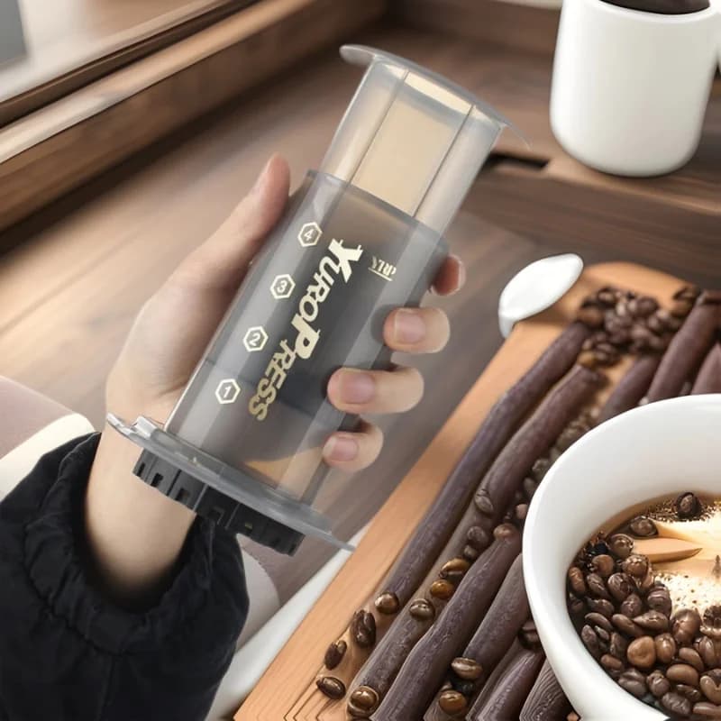 Pārnēsājams French Press kafijas aparāts