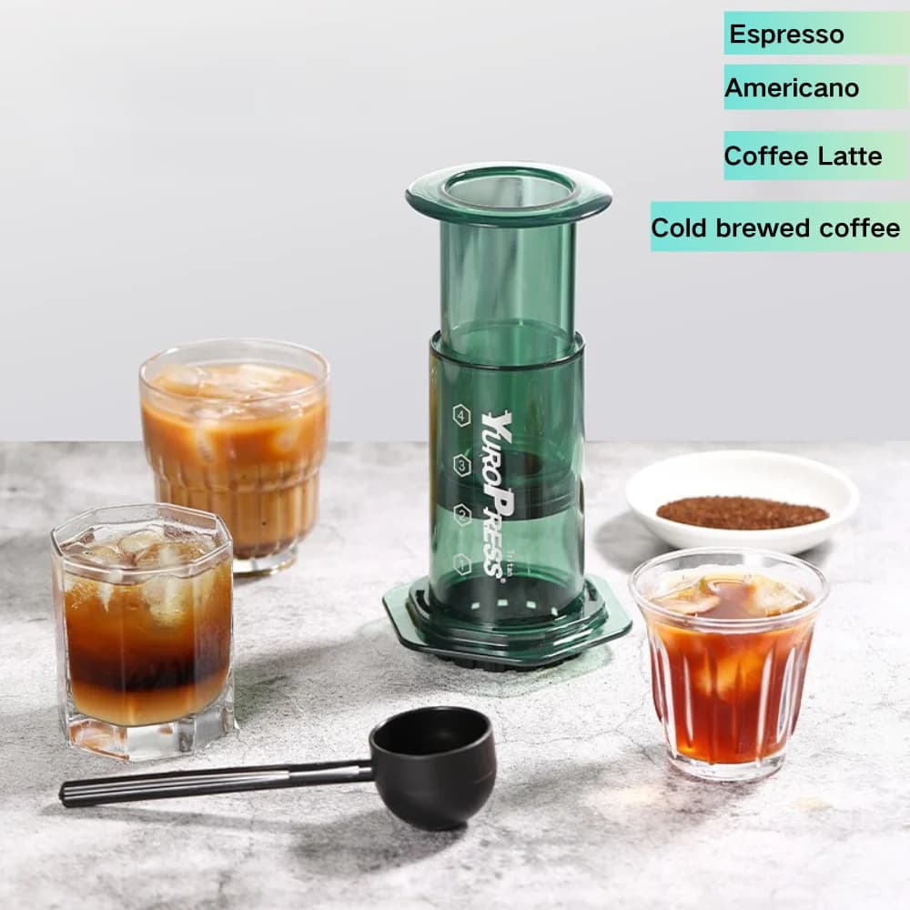 Pārnēsājama espresso kafijas mašīna French Press